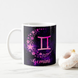 Zodiac Gemini Design Coffee Mok Cup