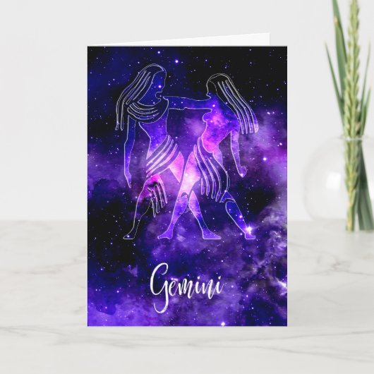 Zodiac: Gemini Kaart (Voorkant)