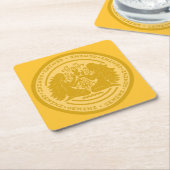 Zodiac Gemini Kartonnen Onderzetters (Schuin)