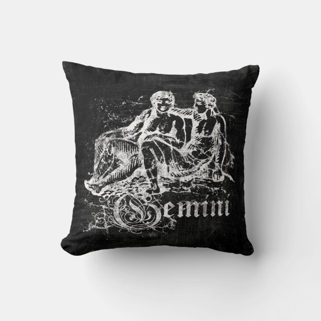 Zodiac  Gemini Kussen (Voorkant)
