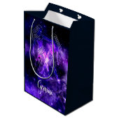 Zodiac: Gemini Medium Cadeauzakje (Achterkant Gekanteld)