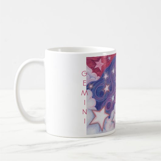 Zodiac Gemini-mok Koffiemok (Links)