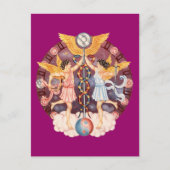 Zodiac Gemini - Pas het aan! Briefkaart (Voorkant)