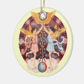 Zodiac Gemini - Pas het aan! Keramisch Ornament (Links)