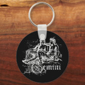 Zodiac Gemini Sleutelhanger (Voorkant)