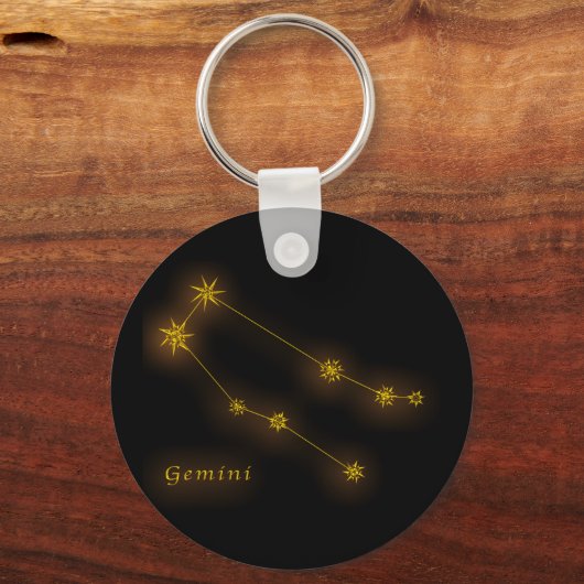 Zodiac - Gemini Sleutelhanger (Voorkant)