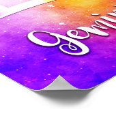 Zodiac: Gemini Snoep Space Poster (Hoek)