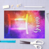 Zodiac: Gemini Snoep Space Tissuepapier (Craft)