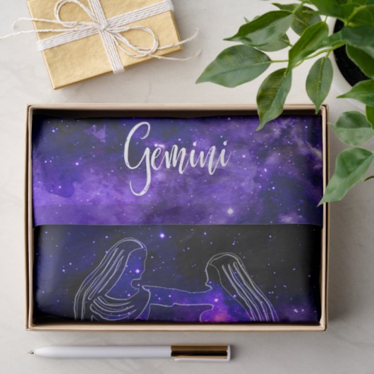 Zodiac: Gemini Tissuepapier (Geschenk)