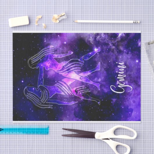 Zodiac: Gemini Tissuepapier (Craft)
