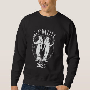 Zodiac Gemini Twins Geboren in 2025 Trui
