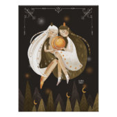 Zodiac Gemini van Alexandra Dikaia Perfect Poster (Voorkant)