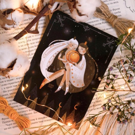 Zodiac Gemini van Alexandra Dikaia Perfect Poster