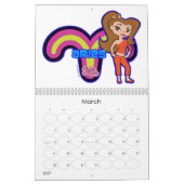 Zodiac Girlz 2009 Calendar Kalender (Mar 2027)
