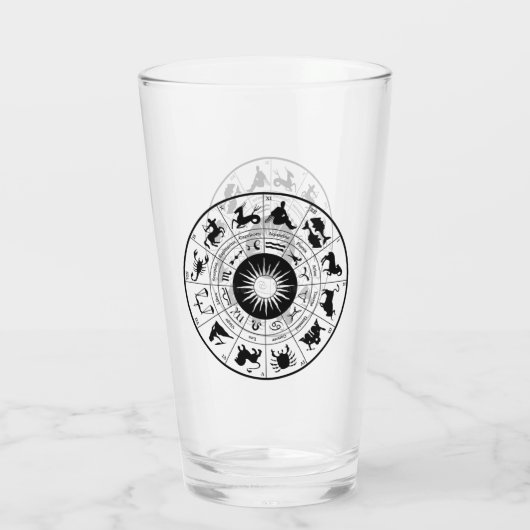 Zodiac Glas (Achterkant)