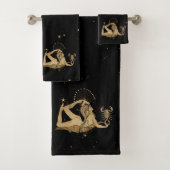 Zodiac Goddess | Cosmic Gold Schorpioen Astrologie Bad Handdoek (Insitu)