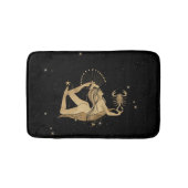 Zodiac Goddess | Cosmic Gold Schorpioen Astrologie Badmat (Voorkant)