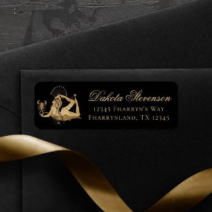 Zodiac Goddess   Cosmic Gold Schorpioen Astrologie Etiket