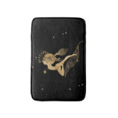 Zodiac Goddess | Kosmische gouden Ram Astrologie Badmat (Voorkant Verticaal)