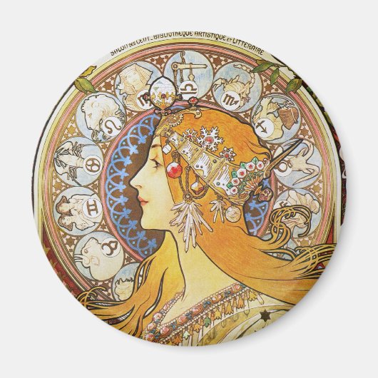 Zodiac Goddess Magneet (Voorkant)
