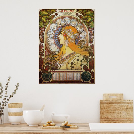 Zodiac Goddess Poster (Keuken)