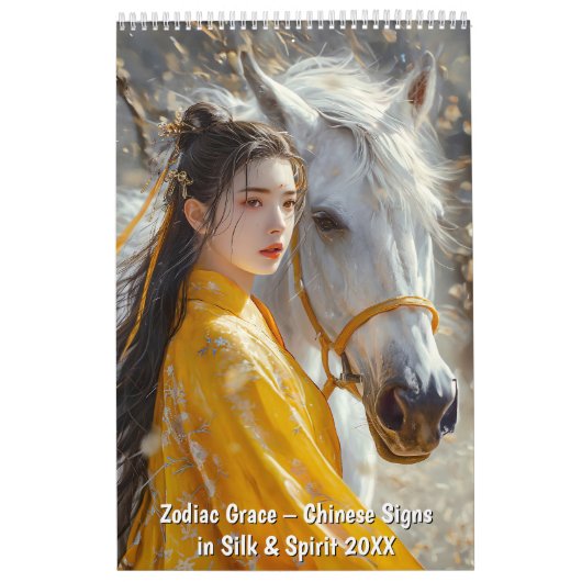Zodiac Grace – Chinese Signs in Silk & Spirit Kalender (Hoes)