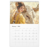 Zodiac Grace – Chinese Signs in Silk & Spirit Kalender (Feb 2026)