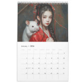 Zodiac Grace – Chinese Signs in Silk & Spirit Kalender (Jan 2026)