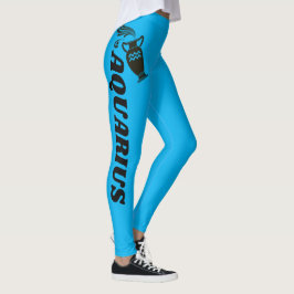 ZODIAC GRAFISCHE AQUARISCHE LEGGINGS
