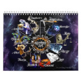 Zodiac Graphic Calendar Kalender (Hoes)