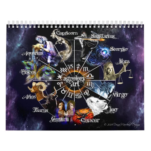 Zodiac Graphic Calendar Kalender (Hoes)