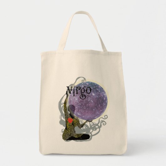 Zodiac Grocery Bag Tote Bag (Voorkant)