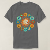 Zodiac Horoscope Astrology Premium T-shirt6 T-shirt (Design voorkant)