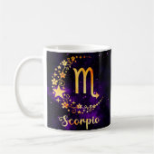 Zodiac Horoscope Scorpio Design Coffee Mok Cup (Links)