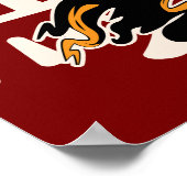 Zodiac Horse Design – Chinese Astrology Symbol Poster (Hoek)