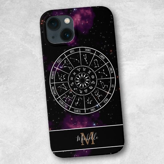 Zodiac iPhone Case | Astrologische symbolen en mon