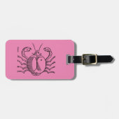 Zodiac: Kanker, 1482 Bagagelabel (Voorkant horizontaal)