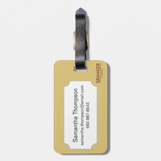 Zodiac: Kanker, C1350 Bagagelabel (Achterkant verticaal)