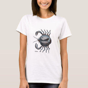 Zodiac: Kanker in kleur T-shirt