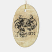 zodiac-kanker keramisch ornament (Links)