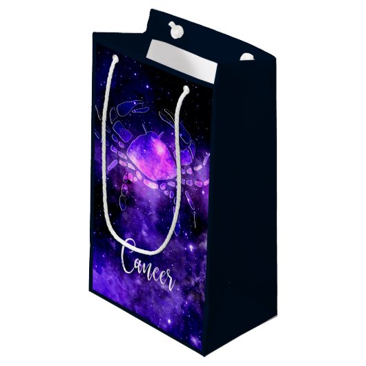 Zodiac: kanker klein cadeauzakje (Voorkant Gekanteld)