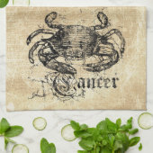  zodiac-kanker theedoek (Gevouwen)