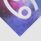 Zodiac: kankerdata tissuepapier (Detail)