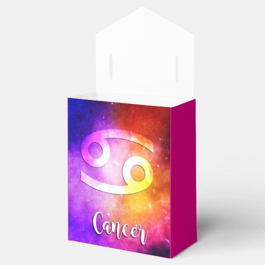 Zodiac: kankerruimte bedankdoosjes (Geopend)
