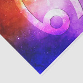 Zodiac: kankerruimte tissuepapier (Detail)