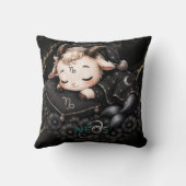 Zodiac Kawaii Neos Steenbok Kussen (Achterkant)