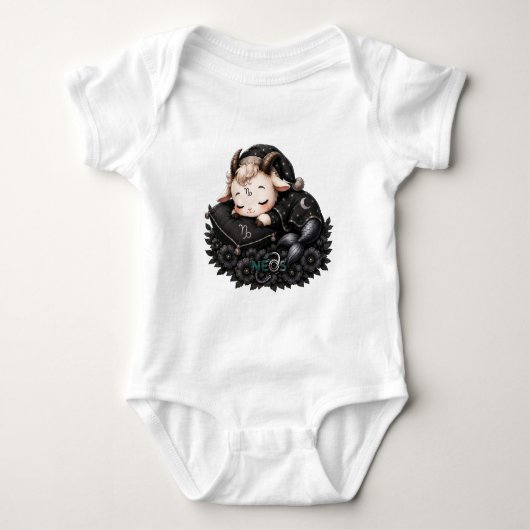 Zodiac Kawaii Neos Steenbok Romper (Voorkant)