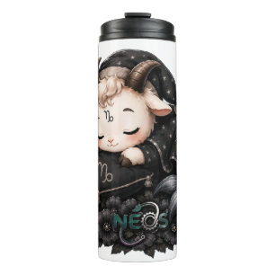 Zodiac Kawaii Neos Steenbok Thermosbeker