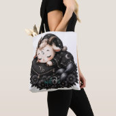Zodiac Kawaii Neos Steenbok Tote Bag (Dichtbij)