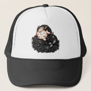 Zodiac Kawaii Neos Steenbok Trucker Pet